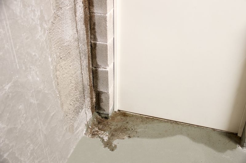 Repaired Basement Walls
